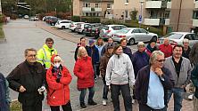 Samling vid flaggstången kl 10.00